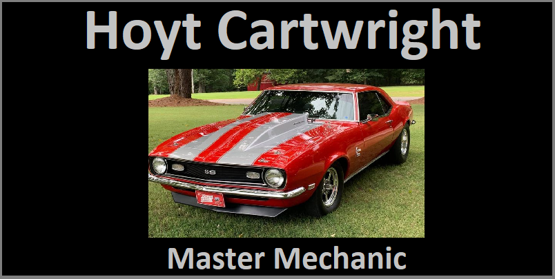 Hoyt Cartwright - Master Mechanic